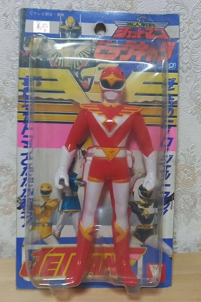 ジェットマン当時物!レッドホークソフビ!未開封!レア!入手困難です! ジェットマン当時物!レッドホークソフビ!未開封!レア!入手困難
